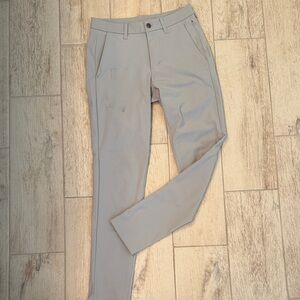 lululemon athletica Light Gray Commission Pants